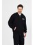 Erkek Pilot Yaka Sweatshirt 3