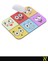 Ifadeler Emojiler Duygular Ruh Hali Temalı Renkli Ergonomik Mouse Pad - 23 cm x 19 cm - Kaydırmaz Taban Ev ve Ofis Kullanımı Için Ideal Fare Altlığı Mousepad 5