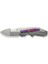 Coral Slt Flipper Knife Titanium & Timascus Handle Çakı 1