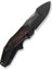 Coral Slt Flipper Knife Titanium & Fatcarbon Fiber Black Lava Flow Handle Çakı 3