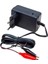 6V / 12V 1A Akü Şarj Adaptörü 5.5x2.5mm Jaklı + Maşa Kıskaçlı (6 Volt 12 Volt 1 Amper 1000MA) 3