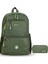 Unisex Okul Çanta Seti PCSET07PC100107-YEŞIL 1