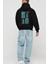 Mythology Club Arka Baskılı Hoodie Oversize Kapüşonlu Sweatshirt Erkek Kadın 4