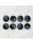 Crafts 8'li Düğme Koyu Gri - 1122 2