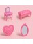 Barbie Bebek Evi Yatak Odası Odası Seti-Bedroom Set/accessories 2