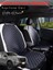 Nissan Navara Uyumlu 2'li Deri Koltuk Minderi | Tam Koruma | Hızlı Montaj | Su geçirmez | c2 1