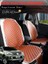 Mitsubishi L200 Uyumlu 2'li Deri Koltuk Minderi | Terletmez | Universal | Su Geçirmez | B6 1