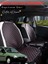Opel Corsa B Uyumlu 2'li Deri Koltuk Minderi | Terletmez | Kolay Montaj | Oto Koltuk Kılıfı | A1 1