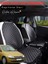 Opel Corsa C Uyumlu 2'li Deri Koltuk Minderi | Terletmez | Universal | Tam Koruma | A3 1