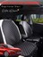 Ford Focus Uyumlu 2'li Deri Koltuk Minderi | Terletmez | Universal | Oto Koltuk Kılıfı | E3 1