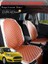 Ford Fiesta Uyumlu 2'li Deri Koltuk Minderi | Terletmez | Universal | Su Geçirmez | B6 1