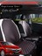 Honda City Uyumlu 2'li Deri Koltuk Minderi | Universal | Hızlı Montaj | Su Geçirmez | A1 1
