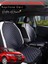 Honda Jazz Uyumlu 2'li Deri Koltuk Minderi | Universal | Hızlı Montaj | Su Geçirmez | A2 1