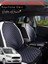 Ford Courier Uyumlu 2'li Deri Koltuk Minderi | Tam Koruma | Hızlı Montaj | Su geçirmez | a2 1