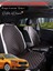 Skoda Fabia 4 Uyumlu 2'li Deri Koltuk Minderi | Universal | Hızlı Montaj | Su Geçirmez | A5 1