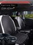 Chery Tiggo 8 Pro Uyumlu 2'li Deri Koltuk Minderi | Universal | Hızlı Montaj | Su Geçirmez | A4 1