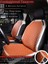 Dodge Nitro Uyumlu 2'li Deri Koltuk Minderi | Terletmez | Universal | Oto Aksesuar | A6 3