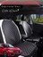 Honda Civic Fc5 Uyumlu 2'li Deri Koltuk Minderi | Terletmez | Universal | Tam Koruma | A3 1