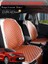 Kia Rio Uyumlu 2'li Deri Koltuk Minderi | Terletmez | Universal | Su Geçirmez | C6 1