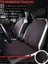 Opel Insignia Uyumlu 2'li Deri Koltuk Minderi | Terletmez | Universal | Su Geçirmez | A1 3