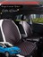 Renault Captur Uyumlu 2'li Deri Koltuk Minderi | Universal | Hızlı Montaj | Su Geçirmez | A1 1