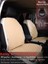 Seat Ateca Uyumlu 2'li Deri Koltuk Minderi | Terletmez | Universal | Tam Koruma | A7 5