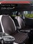 Toyota Auris Uyumlu 2'li Deri Koltuk Minderi | Terletmez | Universal | Tam Koruma | A5 1