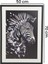 Deco Zebra Tablo - Siyah - 50X70 cm 5
