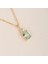 Altın Kolye - 1.50 Ct Nano Peridot Pırlanta Montürü Altın Kolye - Hediyelik Pırlanta Motürü Kolye 1