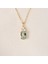 Altın Kolye - 1.50 Ct Nano Peridot Pırlanta Montürü Altın Kolye - Hediyelik Pırlanta Motürü Kolye 2
