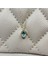 Altın Kolye - 1.05 Ct Green Topaz Sade 14 Ayar Altın Tasarım Modern Kolye-Green Topaz Kolye Tasarım Hediye Kolye 1