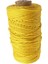 Makrome Ipi 3mm Polyester Koyu Sarı 1