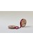 Biye Saten Katlı 022 Bordo 2 cm 25 Metre %100 Polyester 1