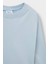 Erkek Bebek Bisiklet Yaka Basic Düz Uzun Kollu Tişört E8354A525AU 2