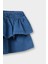 Kız Bebek Beli Lastikli Katlı Jean Etek F3708A525AU 4