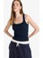 Fitted U Yaka Fitilli Kaşkorse Atlet F7818AX25AU 3