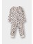 Kız Bebek Pijama Takımı Desenli Uzun Kollu Penye Üst Uzun Alt E9478A525AU 4