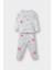 Kız Bebek Pijama Takımı Uzay Baskılı Uzun Kollu Penye Üst Uzun Alt E9479A525AU 1