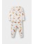 Erkek Bebek Pijama Takımı Hayvan Desenli Uzun Kollu Penye Üst Uzun Alt E9473A525AU 4