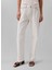 Yüksek Bel Düz Paça Straight Beyaz Kadın Denim Pantolon LV047B919GASN 3