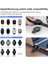 X512 Apple Samsung Evrensel Saat Şarj Cihazı Mini Manyetik Kablosuz Şarj Pedi Type-C + USB Fişli - Siyah (Yurt Dışından) 5