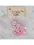 Crafts Pembe 8 Li Ayak Izi Düğme - 436 1