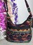 Etnik Desenli Dokuma Kilim Omuz Çantası – Boncuk ve Pul Detaylı Bohem Çanta 2