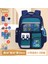 Kızlar Azaltılmış Yük Omurga Koruma Okul Çantası 1-6 Sınıflar Büyük Kapasiteli Çocuklar Karikatür (Yurt Dışından) 1