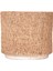 Beton Saksı Hasır Desenli Kahverengi 12X10,5 Cm. 4