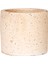 Beton Saksı Doğal Görünümlü Bej 8x7 Cm. 2