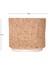 Beton Saksı Hasır Desenli Kahverengi 10X9 Cm. 6
