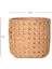 Beton Saksı Hasır Desenli Kahverengi 11X10 Cm. 5