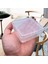 24 Adet Mini Plastik Saklama Kapları Kutusu, 3,3x3,3 Inç Boş Menteşeli Kutu, Mücevher, Donanım, Oyun Parçaları, El Sanatları Için (Yurt Dışından) 4