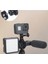Dslr Kamera Için Üçlü Sıcak Ayakkabı Montaj Adaptörü Braket Standı Tutucu LED Video Mikrofon Flaş Işığı, A (Yurt Dışından) 1